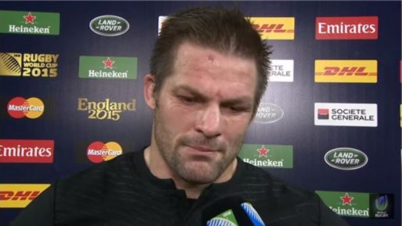 Watch: Richie McCaw's Post Match Interview Is Just Full Of Class