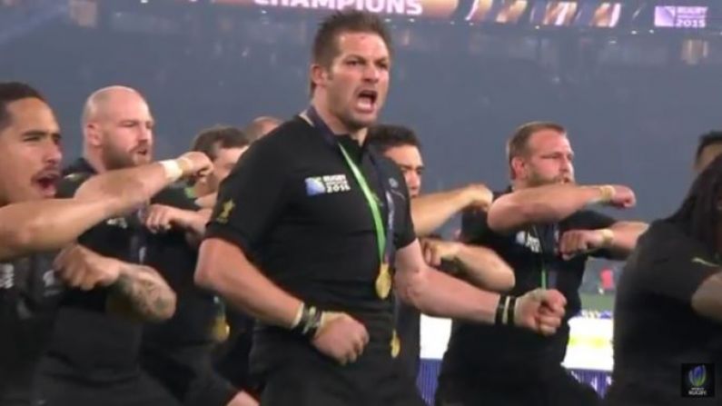 Watch: Richie McCaw Leads New Zealand In Their Victory Haka