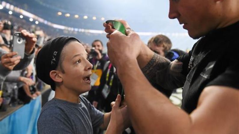 Sonny Bill Williams Explained Why He Gifted His World Cup Medal To A Young Supporter