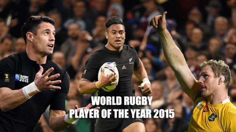 The 2015 World Rugby Player Of The Year Has Been Announced