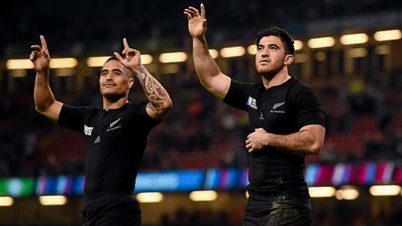 All Blacks Took Time Out From Celebrations To Send Message To Cork School