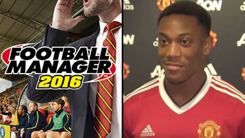 'Wonderkids' For Football Manager 2016 Are Revealed And Anthony Martial Is A GOD