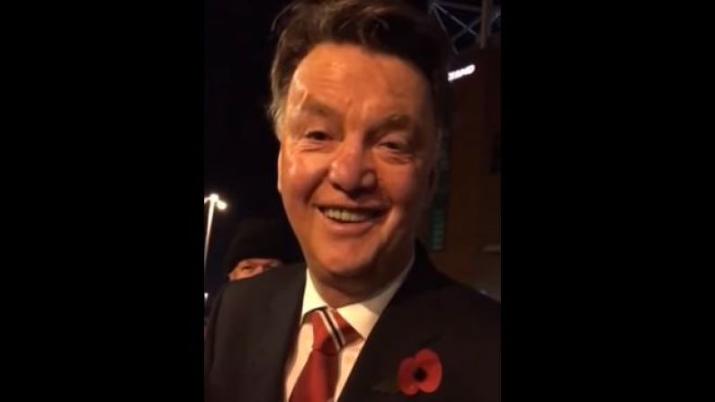Watch: Louis Van Gaal Is Now Whoring Himself Out To GAA Clubs All Over Ireland