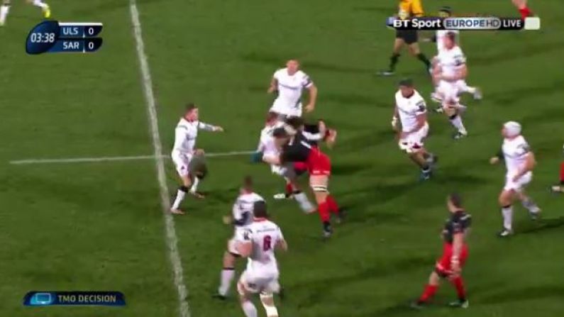 Video: Ulster Fans Have Good Reason To Be Irate After Friday Night's Loss To Saracens