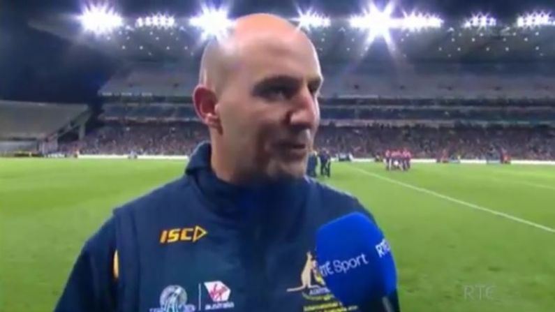 Tadhg Kennelly's Accent Was The Source Of Much Amusement During The International Rules Game
