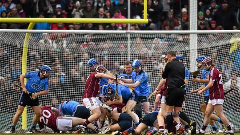 VIDEO: Major Brawl Between Galway And Dublin At The Fenway Hurling Classic In Boston