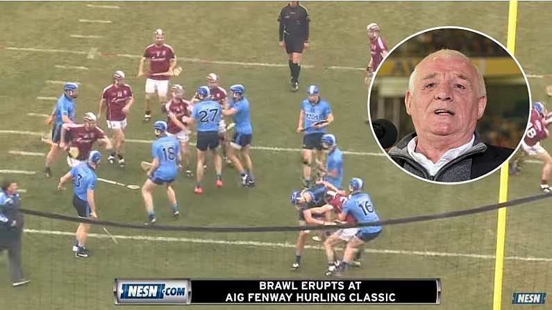 'Go Cage-Fighting' - Eamon Dunphy Weighs In On Fenway Park Hurling Brawl