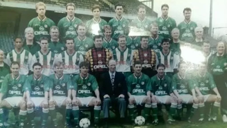 The Story Of How A Bunch Of Randomers Ended Up In The Official Ireland USA '94 Team Photo