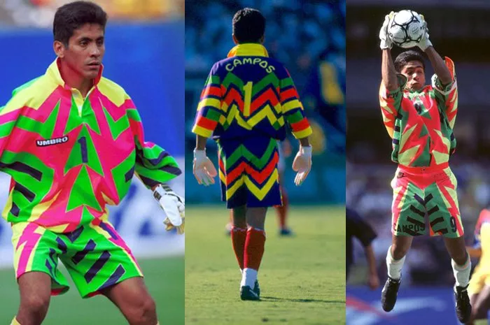 Wacky sports uniforms from the 1990s