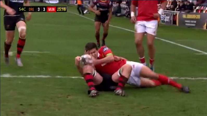 GIF: We're Still In Disbelief At How Munster Managed To Butcher This Try