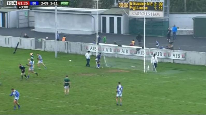 Watch: There Was An Ultra Cruel End To The Leinster Club Final For Portlaoise