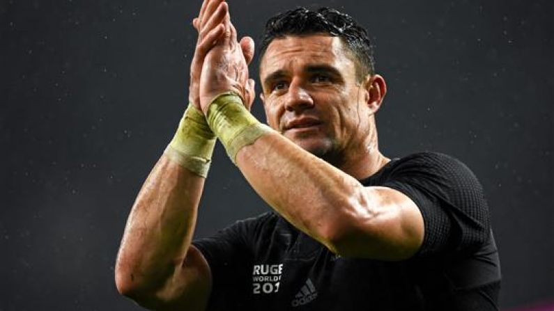 The First Outhalf Dan Carter Will Face For His New Club Is Irish