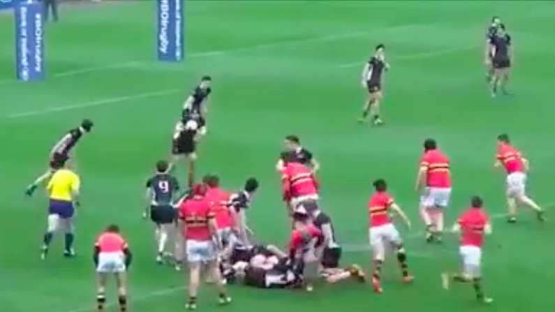 Panic Over - Irish Rugby Is Going To Be Fine Judging By Sensational Try From Cork School