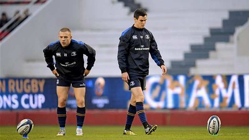 Twitter Raged As Ian Madigan Watched Most Of Leinster Loss To Toulon From The Sideline