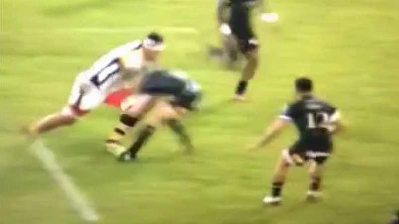 84kg George Ford Gets Smashed After Making Stupid Decision To Tackle 125kg Nathan Hughes