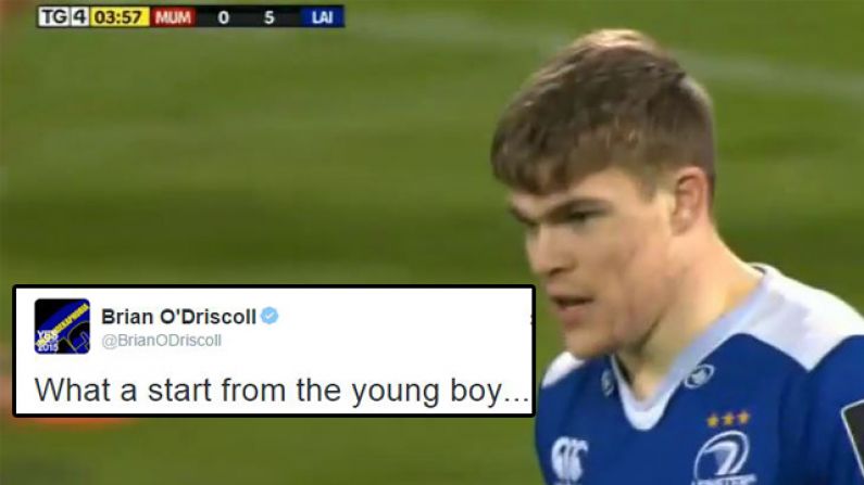 Watch: Garry Ringrose Gets BOD Of Approval For Part In Wonderful Leinster Try Vs Munster