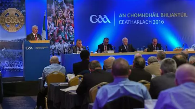 One Proposed Change From The GAA Congress Might Not Happen After All