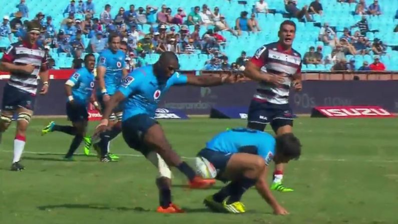 Watch: A Rugby Match Is The Perfect Time For Some Impromptu Red-Ass