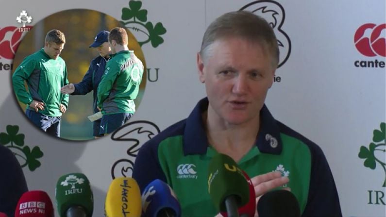 We're Not Buying Joe Schmidt's Excuse For Picking Ian Madigan Over Paddy Jackson