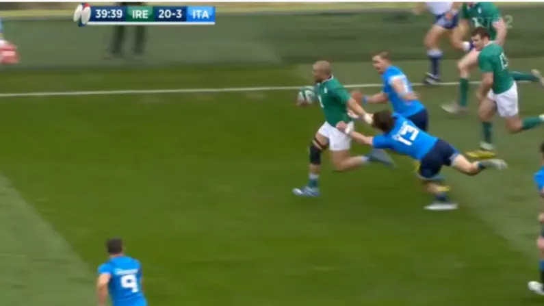Video: Marvel At This Glorious, Offload-Tastic Try By Ireland