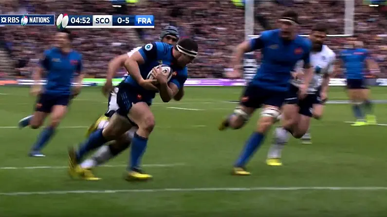 Watch: French Flair Is Back With A Bang As They Cut Scottish Defense To Shreds