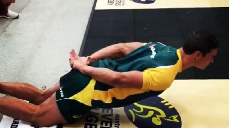 Video: Australia 7s Captain Shows Incredible Hamstring Strength In Mind-Blowing Exercise
