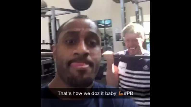 Watch: Ronan O'Gara's Weights Room Antics Delights Joe Rokocoko And Chris Masoe