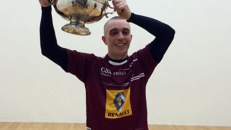 VIDEO: Change In Tactics Helped Robbie McCarthy Retain His All-Ireland Handball Title