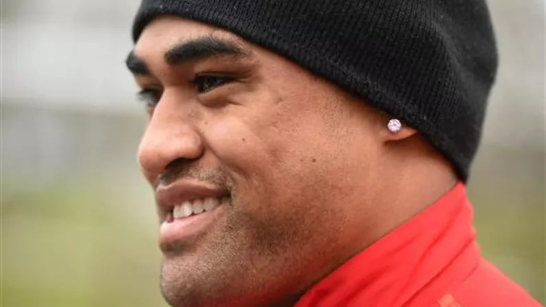 Munster's Francis Saili Is Seriously Negative About Ireland's Chances Against The All Blacks