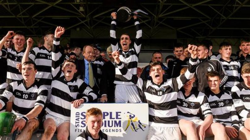 Triumphant St Kierans Hurlers Crush Trophy In Victory Celebrations Gone Awry