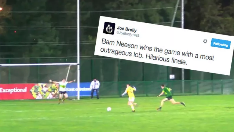 It's Only January And We've Already Seen The Cheekiest Finish Of The GAA Year
