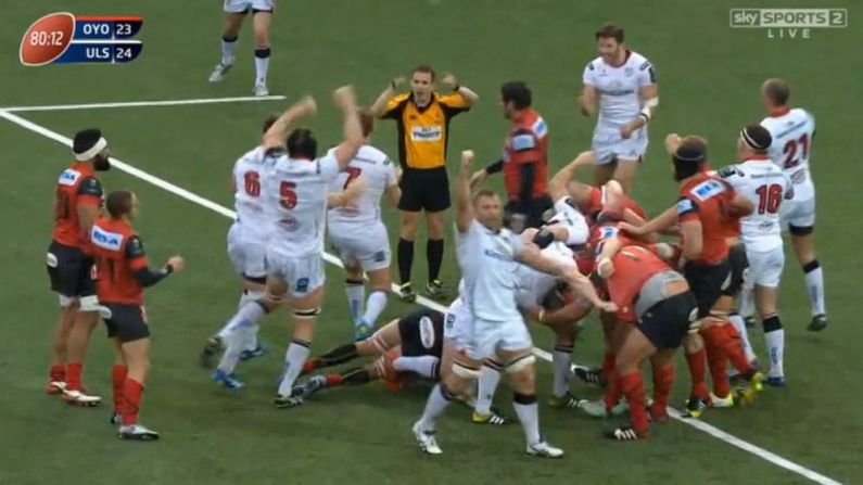 Watch: The Tense Last Minute Of Ulster's Remarkable Comeback From 23-0 Down