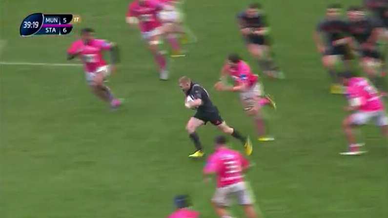 Watch: Sensational Keith Earls Try Puts Smile On Munster Faces And Joe Schmidt's