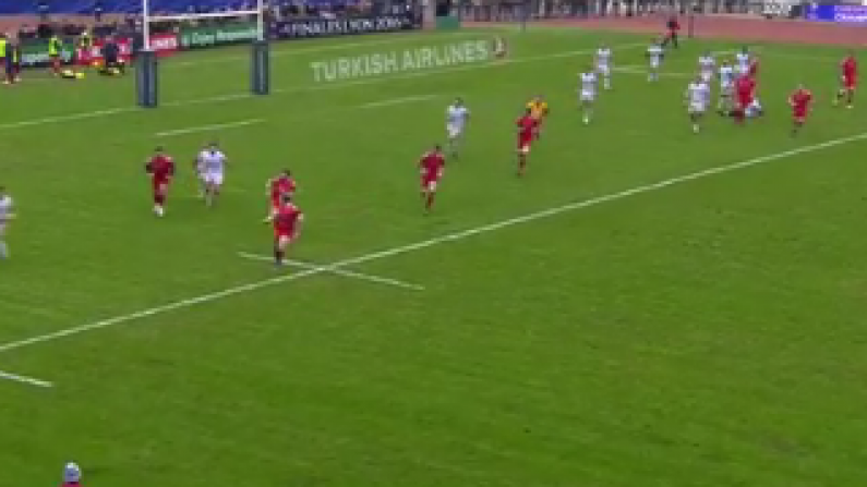 Watch: Dan Carter Pulls The Strings For A Sensational End To End Try For Racing Metro