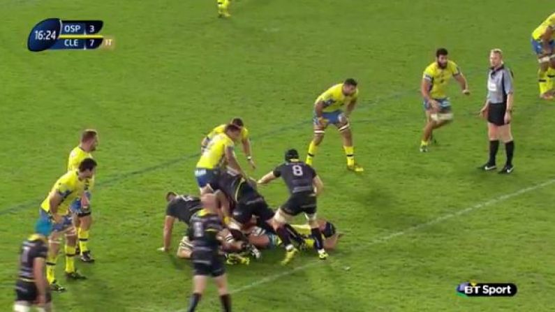 Clermont Player Gets Lengthy Ban For Shoving Wayne Barnes During Champions Cup Game