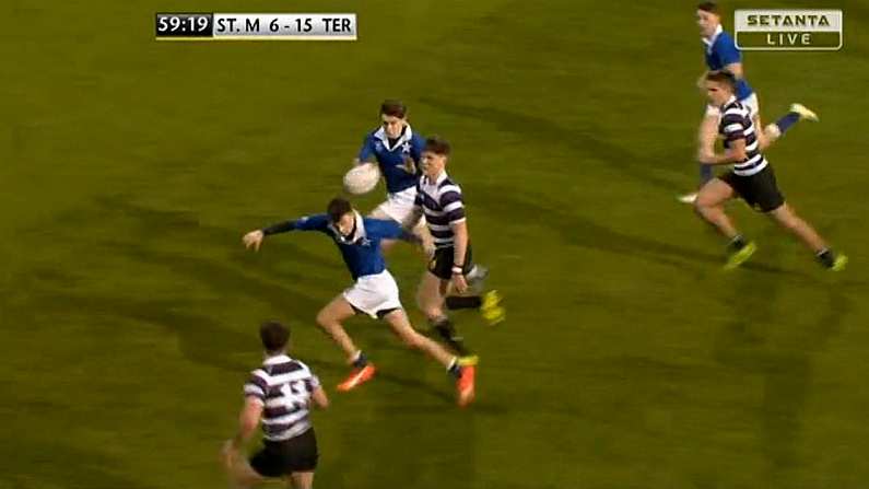 Watch: Schools Rugby Seasons Kicks Off With A Miraculous One-Two Try Off A Player's Head