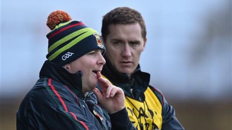 Stephen Rochford Explains Why He Brought Tony McEntee Into The Mayo Setup