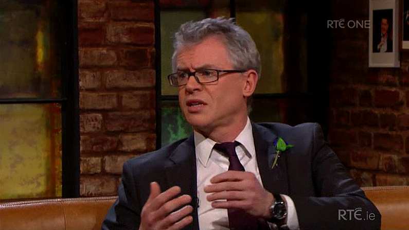 Watch: Joe Brolly Made An Intense And Affecting Appearance On The Late Late Show