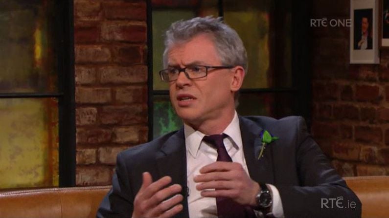 Watch: Joe Brolly Made An Intense And Affecting Appearance On The Late Late Show