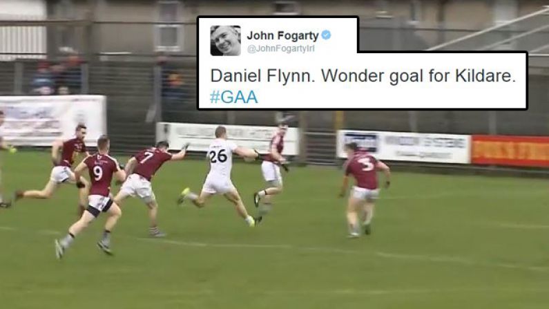Watch: Kildare's Daniel Flynn Registers An Early Contender For Goal Of The Season