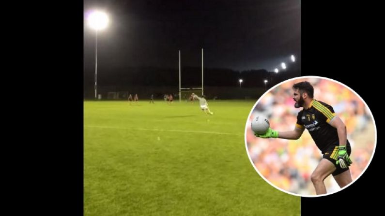 Video: Donegal's Paul Durcan Slots In A Free From DOWNTOWN In Game In The Middle East