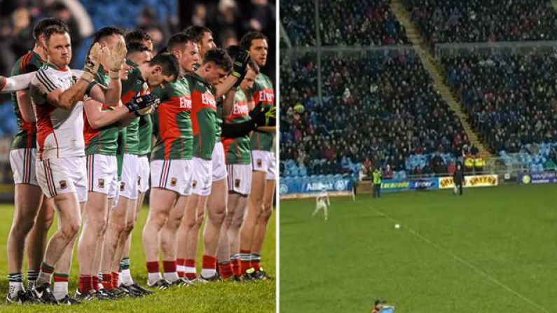 Watch: Mayo Keeper Rob Hennelly Converts A Monsterous 45 Into The Wind Against Dublin
