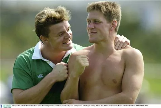  brian o'driscoll ronan o'gara