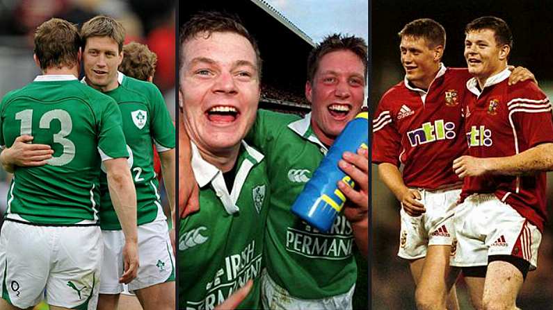 A Tribute To Brian O'Driscoll And Ronan O'Gara's Magnificent (And Forbidden) Bromance