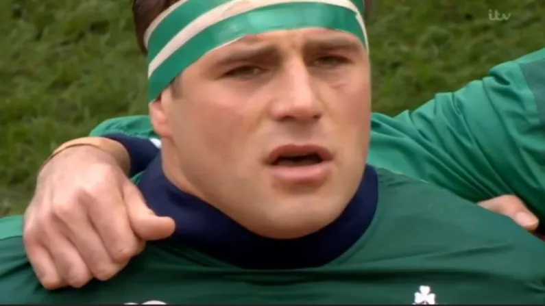 Watch: CJ Stander's Anthem Rendition Set The Tone For His Fantastic First Half