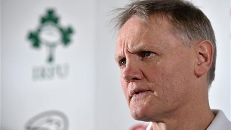 Joe Schmidt Explains How Ireland Have Trained For Just 95 Minutes This Week