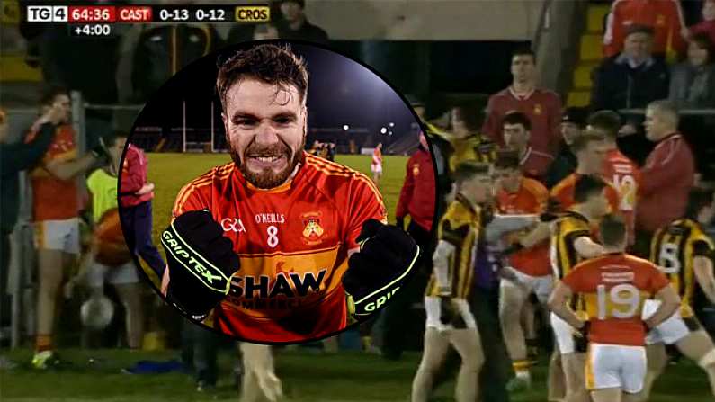 Watch: Big Shoulder Sparks Sideline Scrap That Summed Up A Hectic SFC Semi-Final