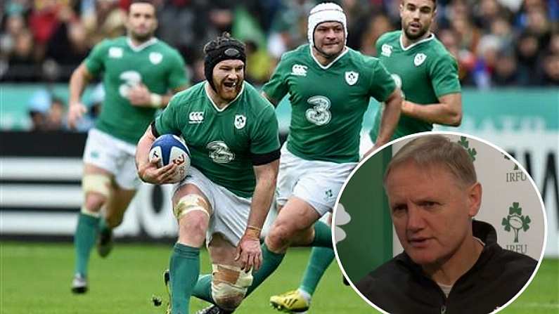 Joe Schmidt Has Issued An Injury Update After The Weekend's Attritional Battle In Paris