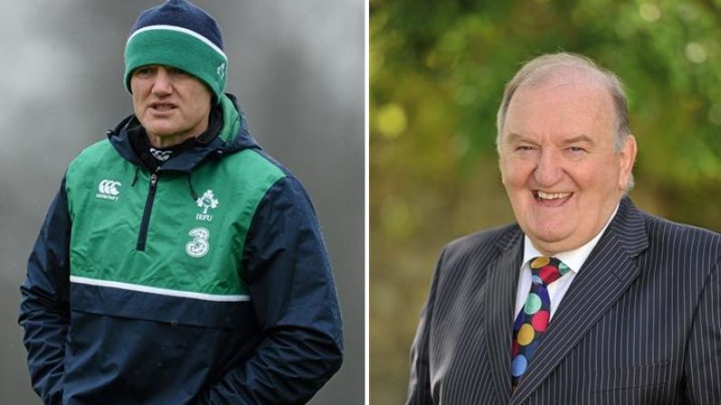 Joe Schmidt Hits Back At George Hook Over Claim Regarding Johnny Sexton