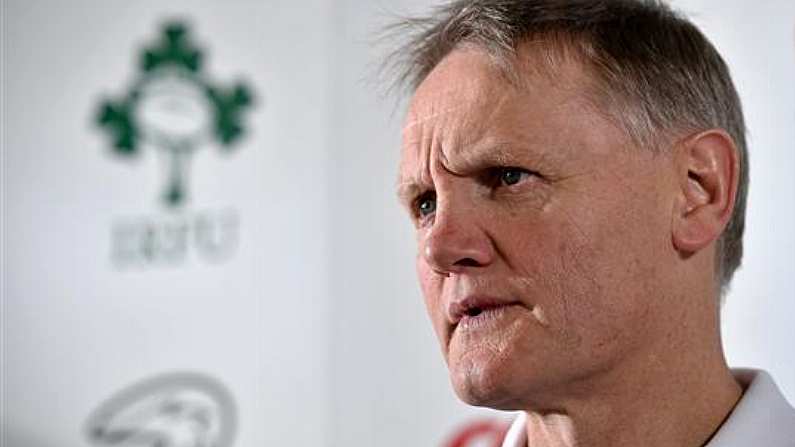 The Notion That Joe Schmidt's Job Should Be Under Threat Is Farcical